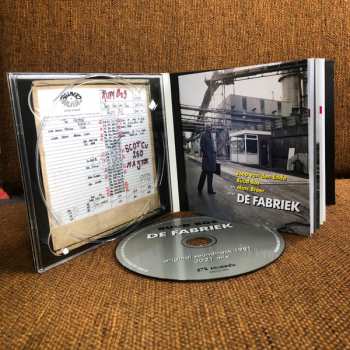 CD Ruud Bos: De Fabriek - original soundtrack 1981 - 2021 mix