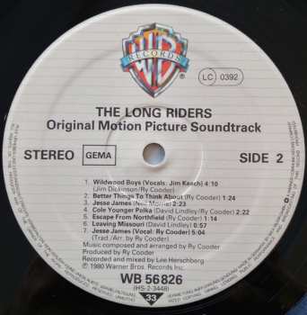 LP Ry Cooder: The Long Riders (Original Sound Track)