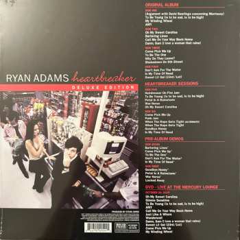 4LP/DVD/Coffret Ryan Adams: Heartbreaker  DLX