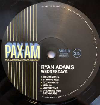 LP/SP Ryan Adams: Wednesdays