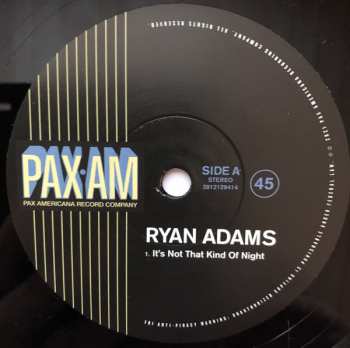 LP/SP Ryan Adams: Wednesdays