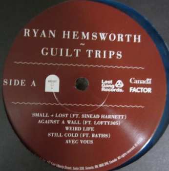 LP Ryan Hemsworth: Guilt Trips CLR | LTD