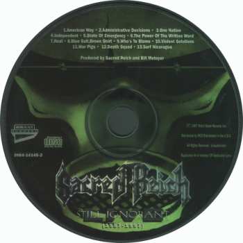 LP Sacred Reich: Still Ignorant (1987-1997) Live LTD