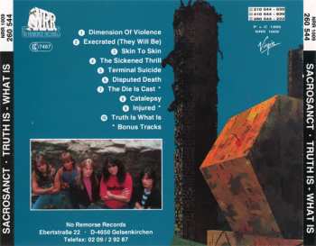 CD Sacrosanct: Truth Is - What Is