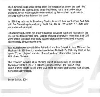 CD Sad Café: The Best Of Sad Café