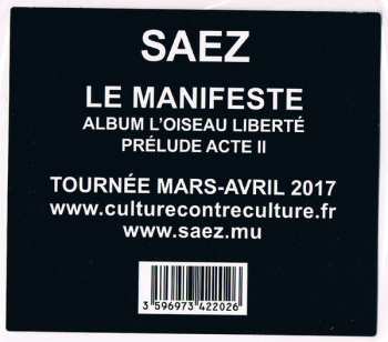 2CD Saez: Le Manifeste - L'Oiseau Liberté