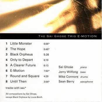 CD Sai Ghose Trio: E-Motion