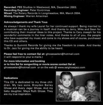 CD Sai Ghose Trio: E-Motion