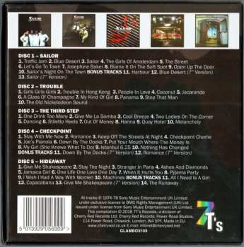 5CD/Coffret Sailor: The Albums 1974-78