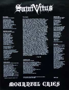 LP Saint Vitus: Mournful Cries