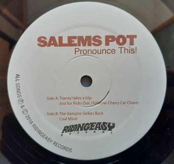 2LP Salem's Pot: Pronounce This!