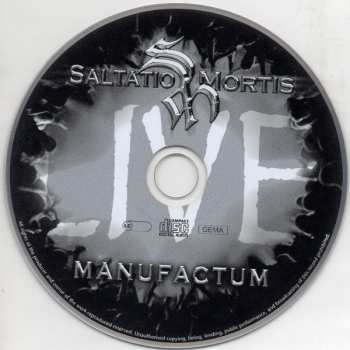 CD Saltatio Mortis: Manufactum - Live Auf Dem Mittelaltermarkt