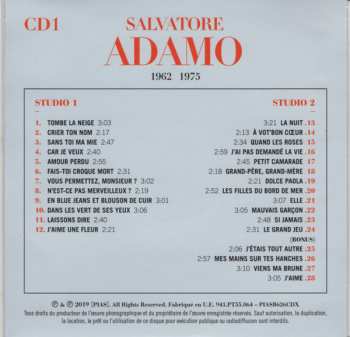 10CD/Coffret Adamo: 1962-1975