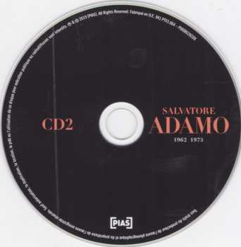 10CD/Coffret Adamo: 1962-1975
