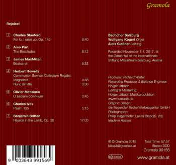 CD Salzburger Bachchor: Rejoice!