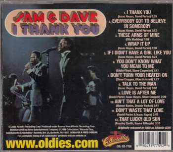 CD Sam & Dave: I Thank You