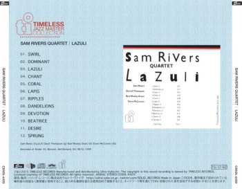 CD Sam Rivers Quartet: Lazuli LTD