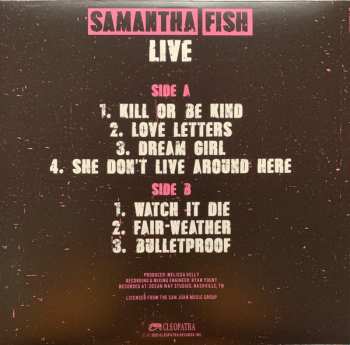 LP Samantha Fish: Live