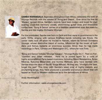 CD Samba Mapangala: Song & Dance