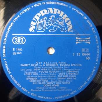 LP Count Basie: Our Shining Hour