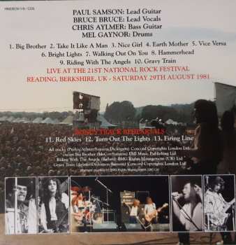 5CD/Coffret Samson: Bright Lights The Albums 1979-1981