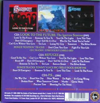 3CD/Coffret Samson: Look To The Future / Refugee / P.S....