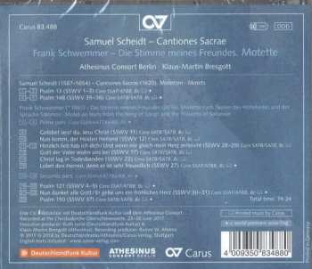 CD Samuel Scheidt: Cantiones Sacrae (Motetten - Motets)