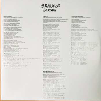 LP Samuele Bersani: C'Hanno Preso Tutto CLR | LTD
