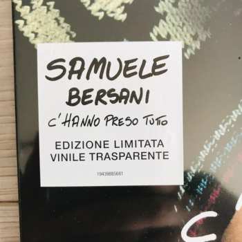 LP Samuele Bersani: C'Hanno Preso Tutto CLR | LTD
