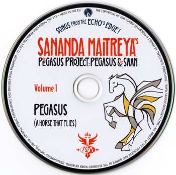 2CD Sananda Maitreya: The Pegasus Project: Pegasus & The Swan (Songs From The Echo's Edge!)