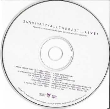 CD Sandi Patty: All The Best... Live!