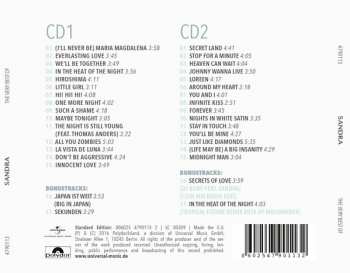 2CD Sandra: The Very Best Of Sandra