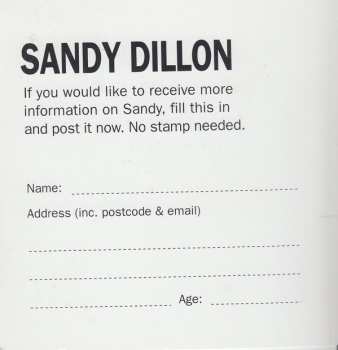 CD Sandy Dillon: Electric Chair
