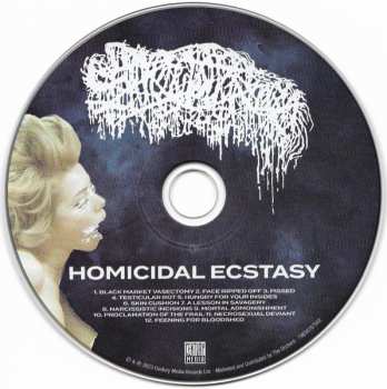 CD Sanguisugabogg: Homicidal Ecstasy DIGI