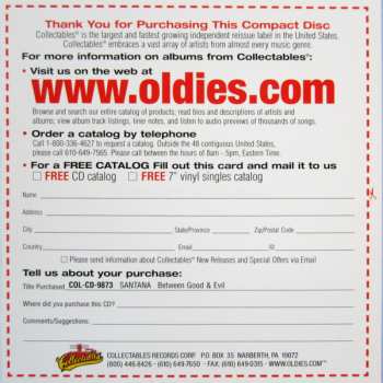 CD Santana: Between Good & Evil