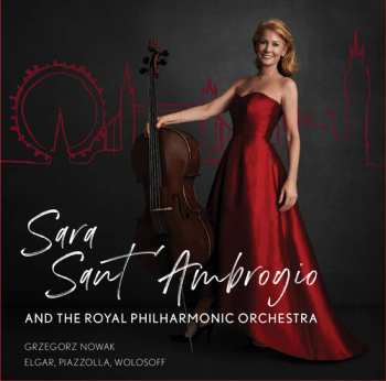 Album Sara Sant'Ambrogio: Elgar Piazolla Wolosoff