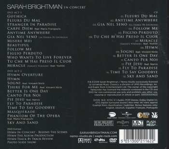 CD/DVD Sarah Brightman: Hymn In Concert DLX