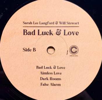 LP Sarah Lee Langford: Bad Luck & Love