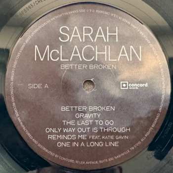 LP Sarah McLachlan: Better Broken CLR | LTD
