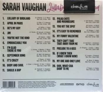 CD Sarah Vaughan: Lullaby Of Birdland
