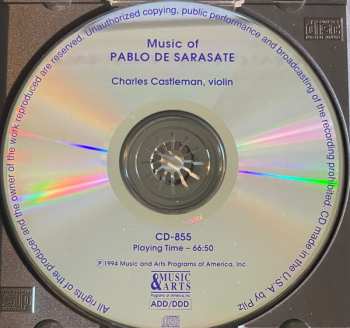 CD Pablo De Sarasate: Malaguena, Zigeunerweisen, Carmen & Faust Fantasies and Other Favorites