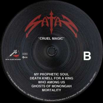 LP Satan: Cruel Magic LTD | CLR