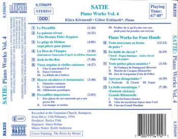 CD Erik Satie: Piano Works Vol. 4