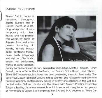 CD Satoko Inoue: Works For Piano
