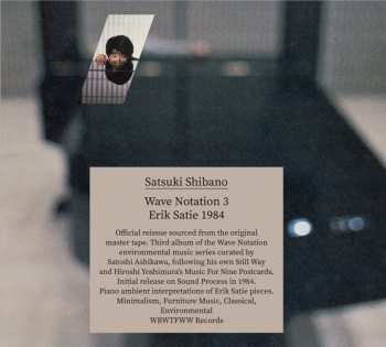 CD Satsuki Shibano: Wave Notation 3: Erik Satie 1984 LTD