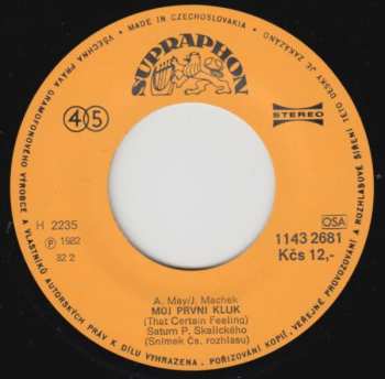 SP Saturn: Můj První Kluk (That Certain Feeling) • Na Kytaru Kluci V Parku Hrají