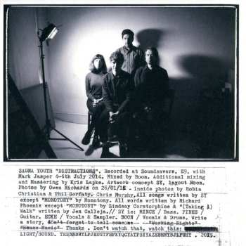 CD Sauna Youth: Distractions