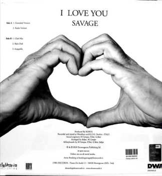 LP Savage: I Love You CLR | LTD
