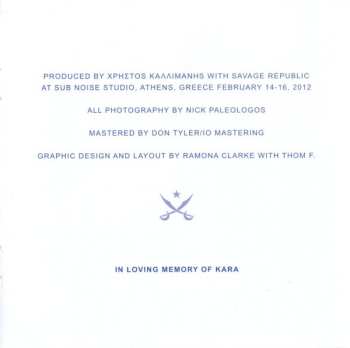 CD Savage Republic: Varvakios