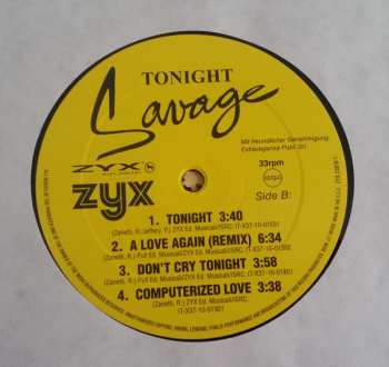 LP Savage: Tonight